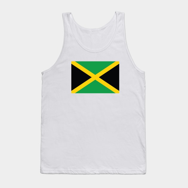 Jamaica National Flag Tank Top by IslandConcepts